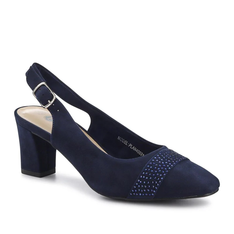 Adjustable Lightweight Court Shoes - PLAN40031 / 327 348 - Navy