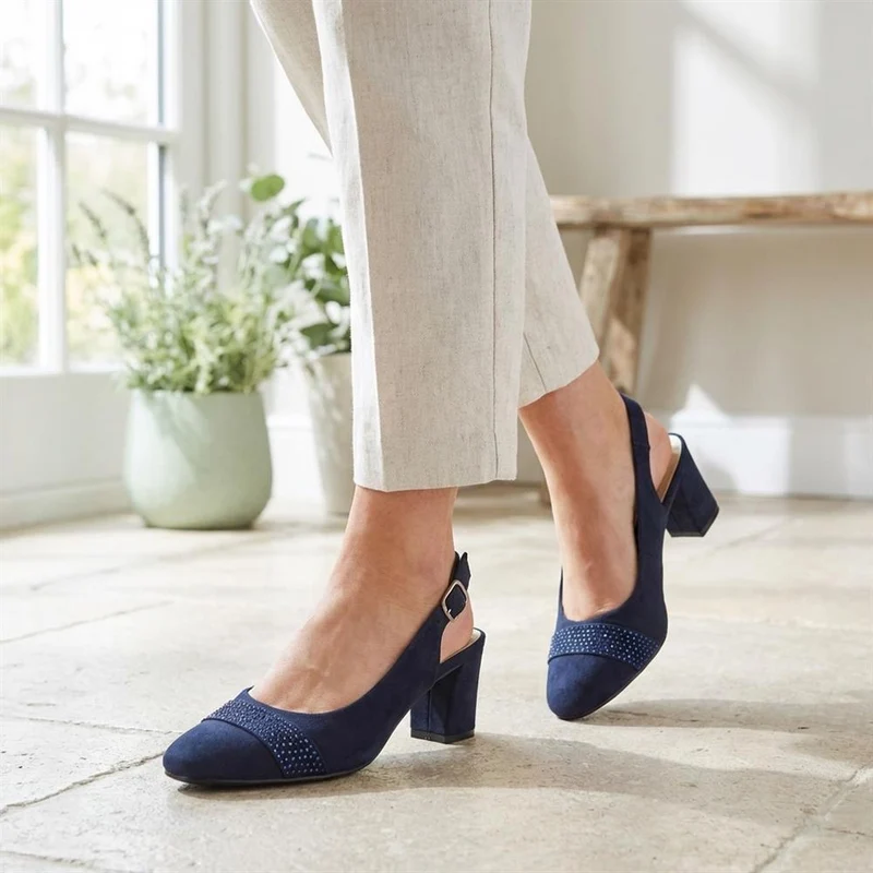 Adjustable Lightweight Court Shoes - PLAN40031 / 327 348 - Navy
