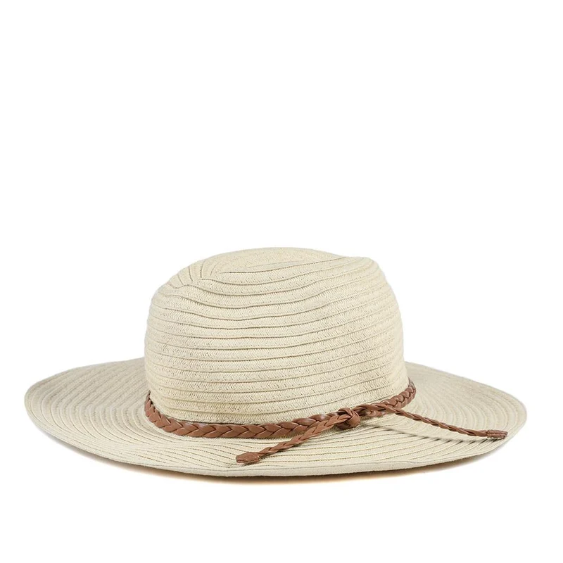 Wide Brim Sun Hat with Braided Band - QIA43000 / 329 301 - Natural