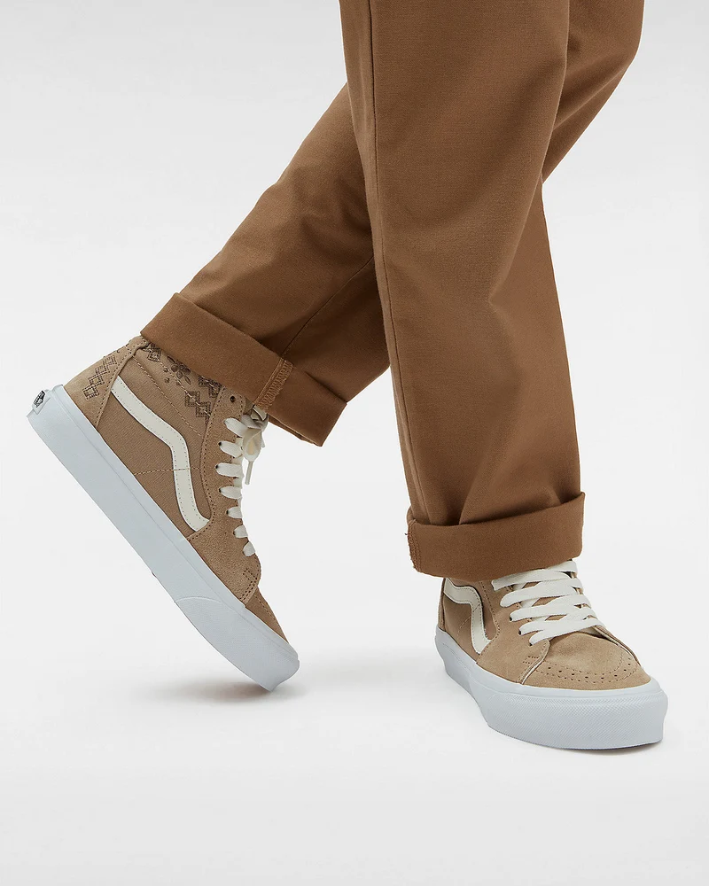 VANS Unisex Sk8-Hi Tapered Craftcore-Trainer – Braun