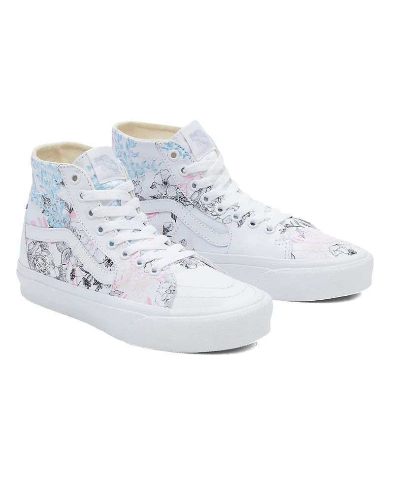 VANS Unisex-Sneaker Sk8-Hi Tapered Whimsy Floral – True White