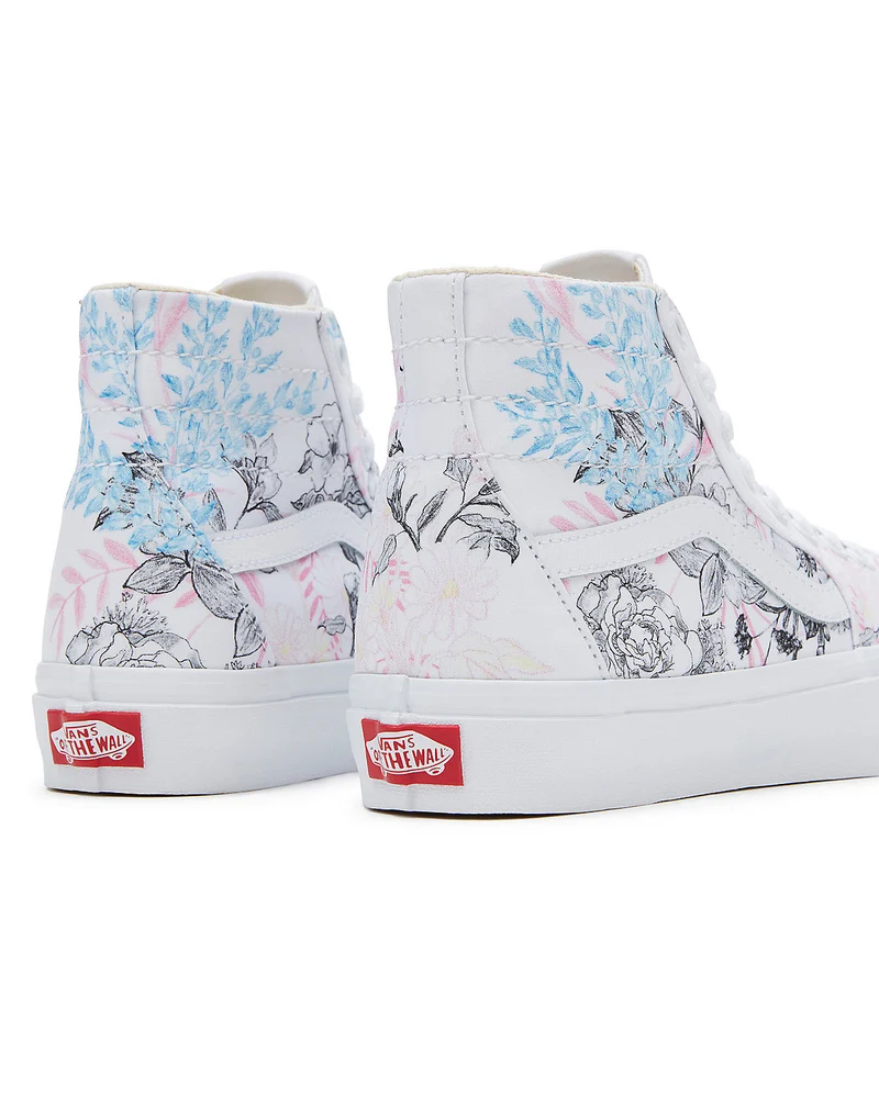 VANS Unisex-Sneaker Sk8-Hi Tapered Whimsy Floral – True White