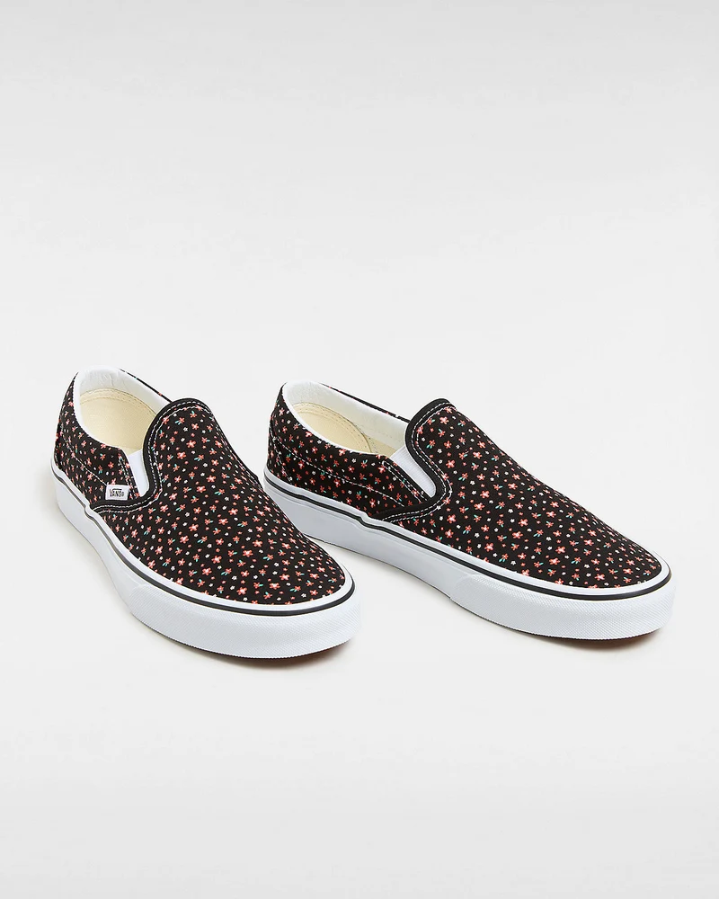 VANS Unisex Classic Ditsy Floral Slip-On-Sneaker – Schwarz