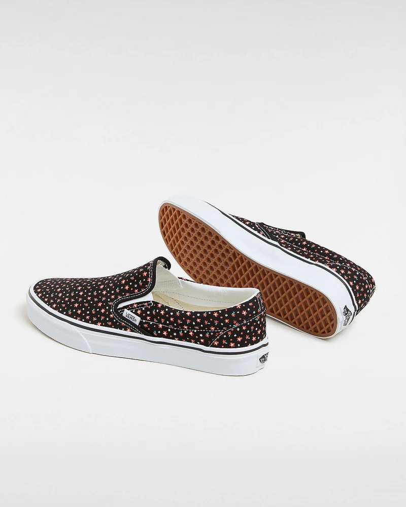 VANS Unisex Classic Ditsy Floral Slip-On-Sneaker – Schwarz