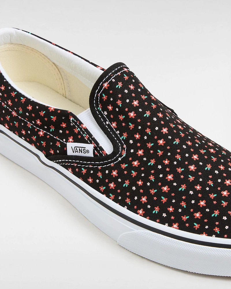 VANS Unisex Classic Ditsy Floral Slip-On-Sneaker – Schwarz