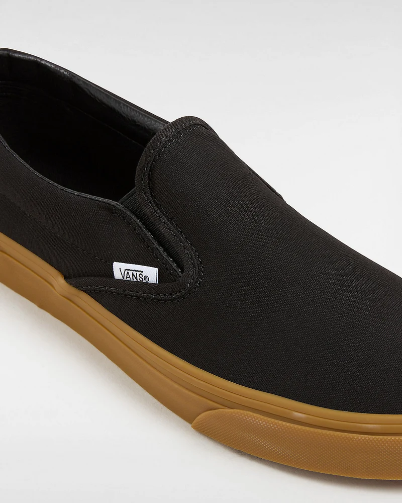 VANS Klassische Unisex-Slip-On-Sneaker – Schwarz/Gummi
