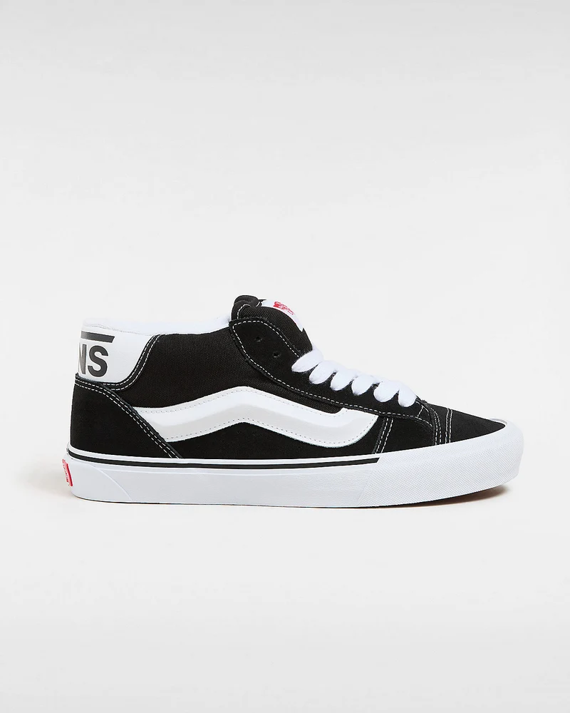 VANS Unisex Knu Mid Trainer – Schwarz / Weiß