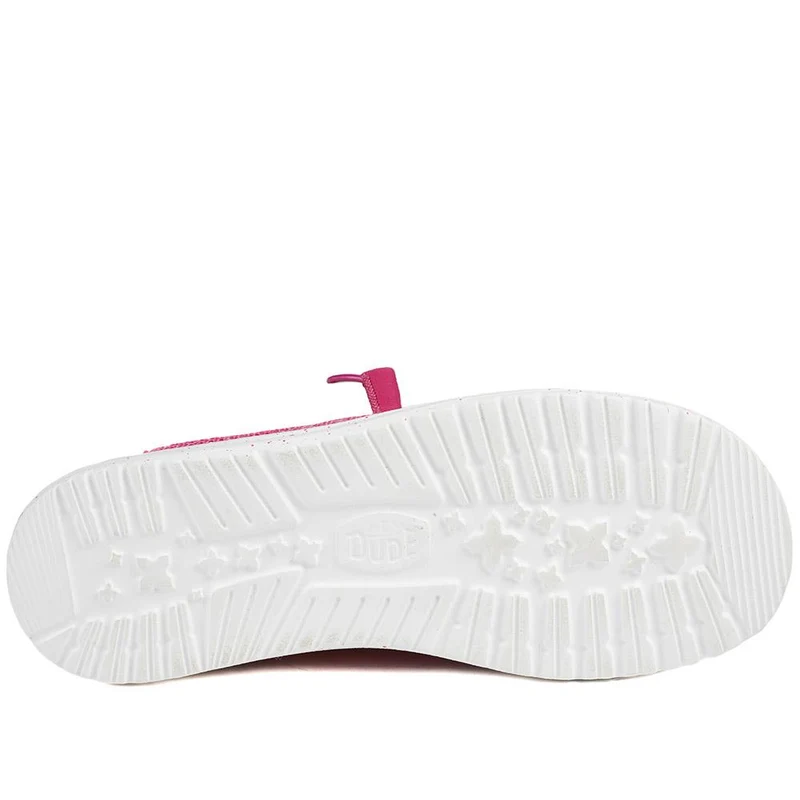 HeyDude Wendy Stretch Sox Shoes - GARD43504 / 329 357 - Fuschia