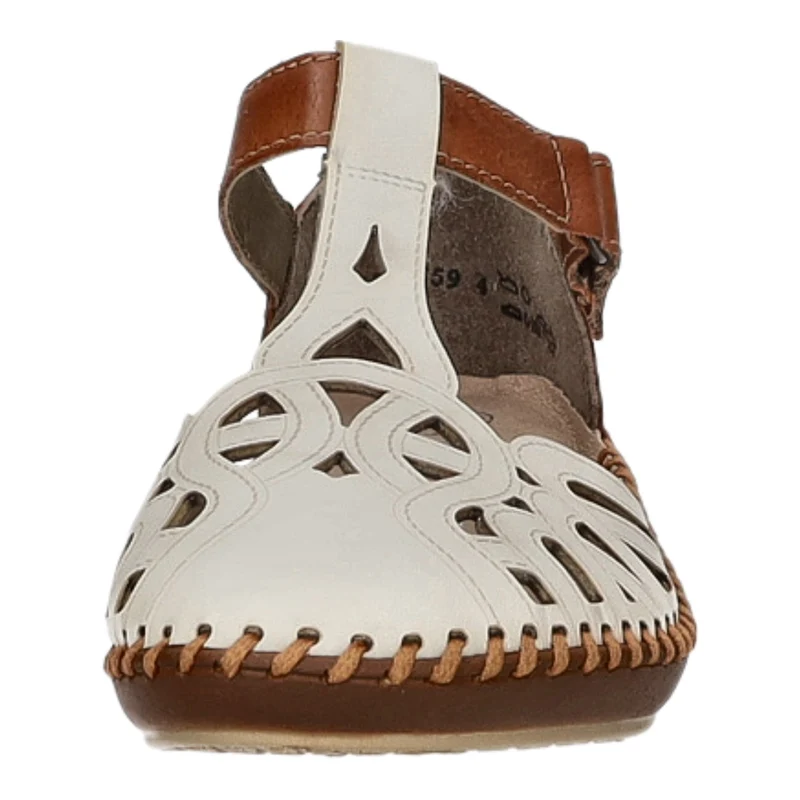 Rieker Slipper/Kletthalbschuh luftdurchlässig (durchbrochenes/geflochtenes Obermaterial)
