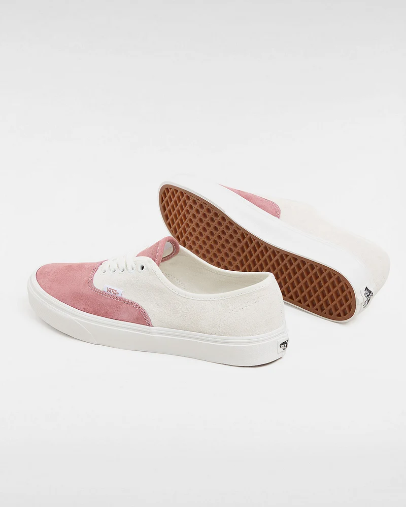 VANS Authentische Unisex-Sneaker aus Schweinswildleder – Withered Rose