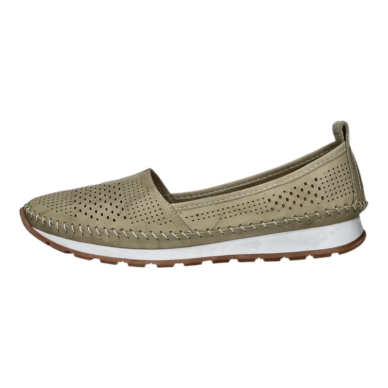 Cosmos Comfort Slipper/Kletthalbschuh luftdurchlässig (durchbrochenes/geflochtenes Obermaterial)