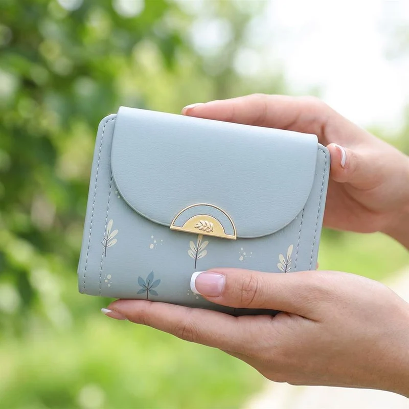 Zipped Bi Fold Purse - PRETT43004 / 329 387 - Blue