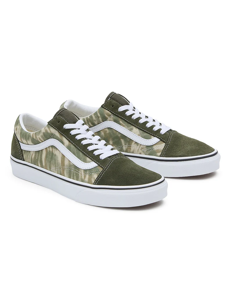 VANS Unisex-Sneaker Old Skool – Woodland Wash Olive
