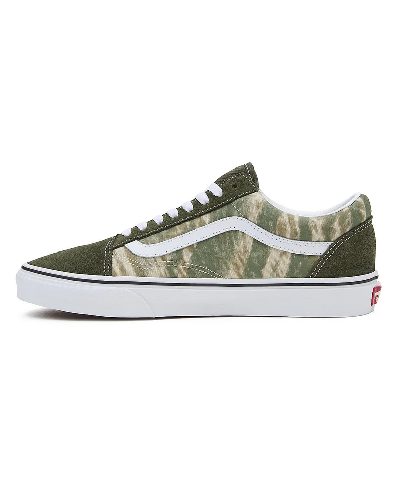 VANS Unisex-Sneaker Old Skool – Woodland Wash Olive
