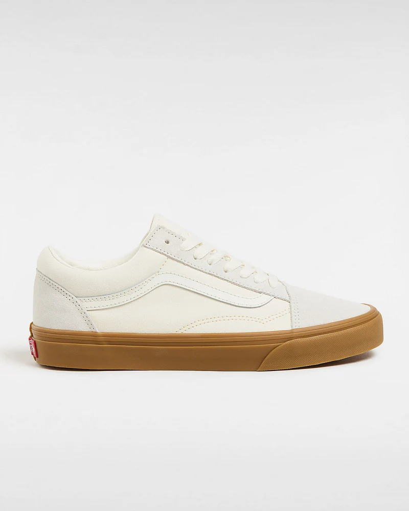 VANS Unisex-Old-Skool-Turnschuhe – Marshmallow/Gummi