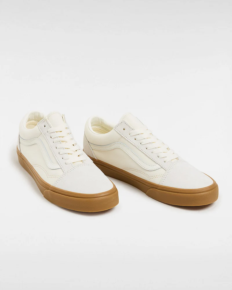 VANS Unisex-Old-Skool-Turnschuhe – Marshmallow/Gummi
