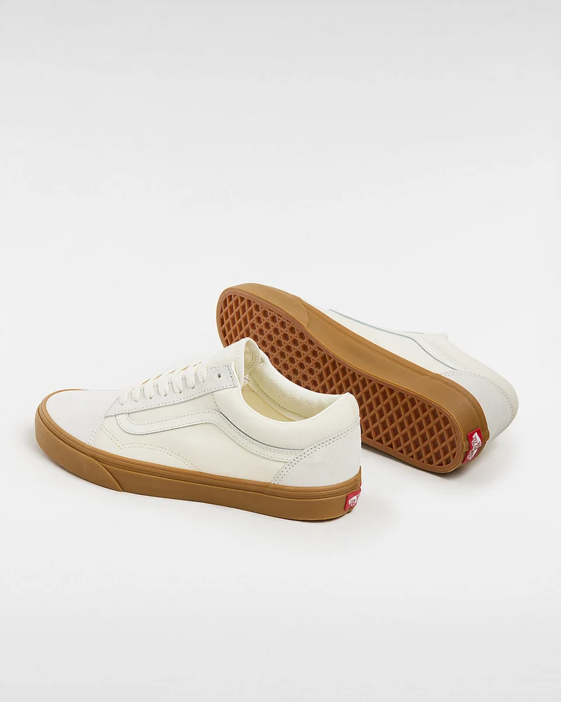 VANS Unisex-Old-Skool-Turnschuhe – Marshmallow/Gummi