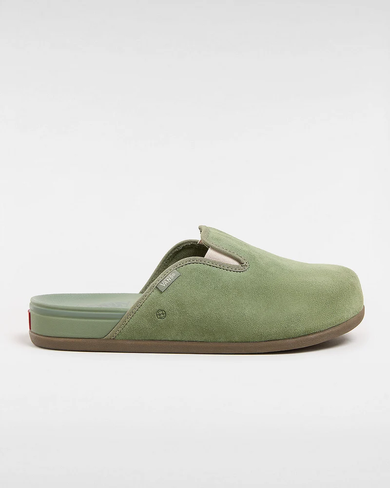 VANS Unisex VR3 Harbor Frottee-Pantoletten – Olivgrün