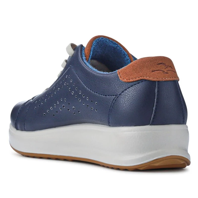 Fly Flot Anatomic Breathable Lace Up Trainers - FLY41500 / 326 670 - Navy