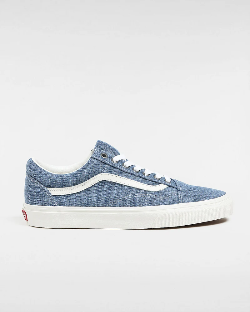VANS Unisex-Sneaker Old Skool Threaded Denim – Blau/Weiß