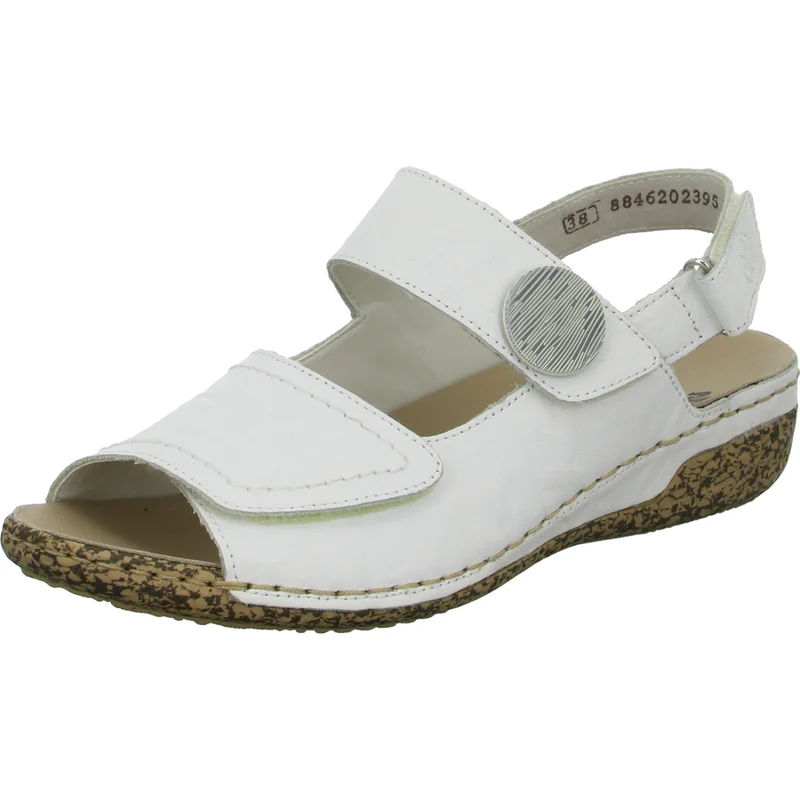 Rieker Sandalette mit Mehrweite bis 30mm Sohlenhöhe