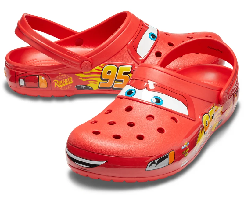CROCS Unisex Lightning McQueen Classic Clog - Rot