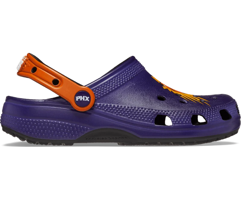 CROCS Unisex NBA Phoenix Suns Classic Clog - Schwarz