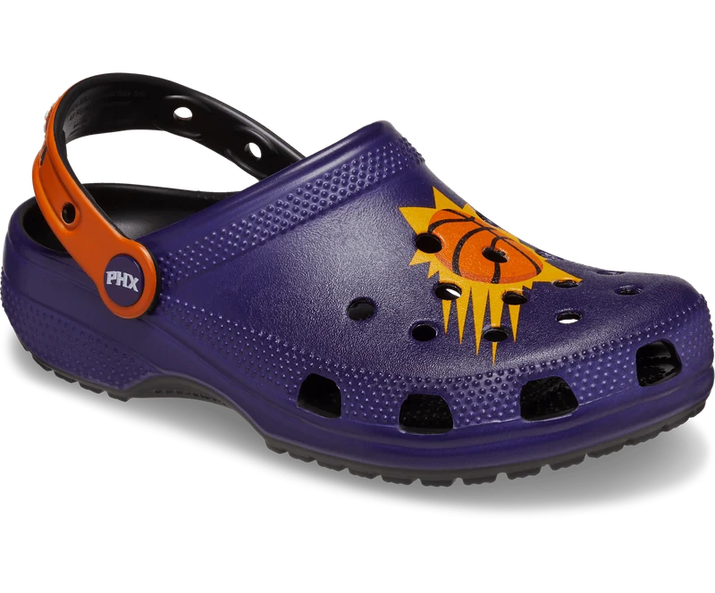 CROCS Unisex NBA Phoenix Suns Classic Clog - Schwarz