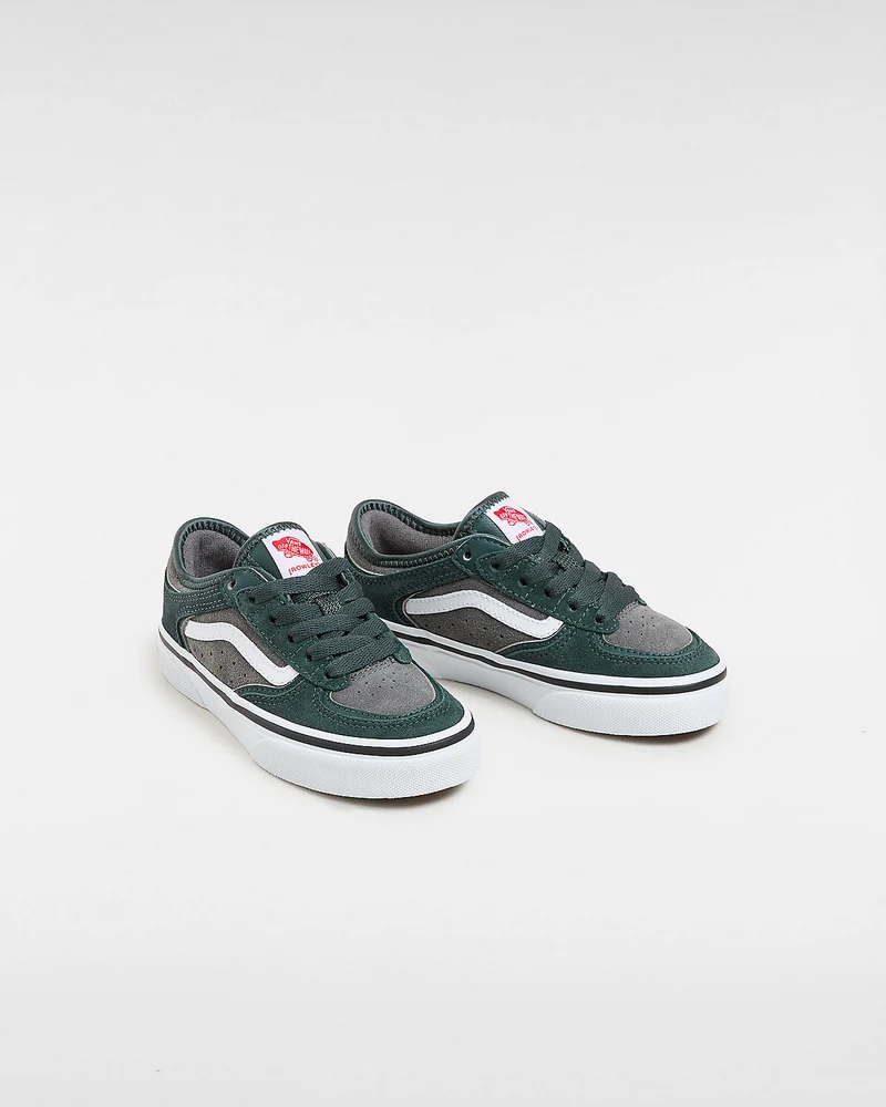 VANS Rowley-Turnschuhe für Kinder – Green Gables / Weiß