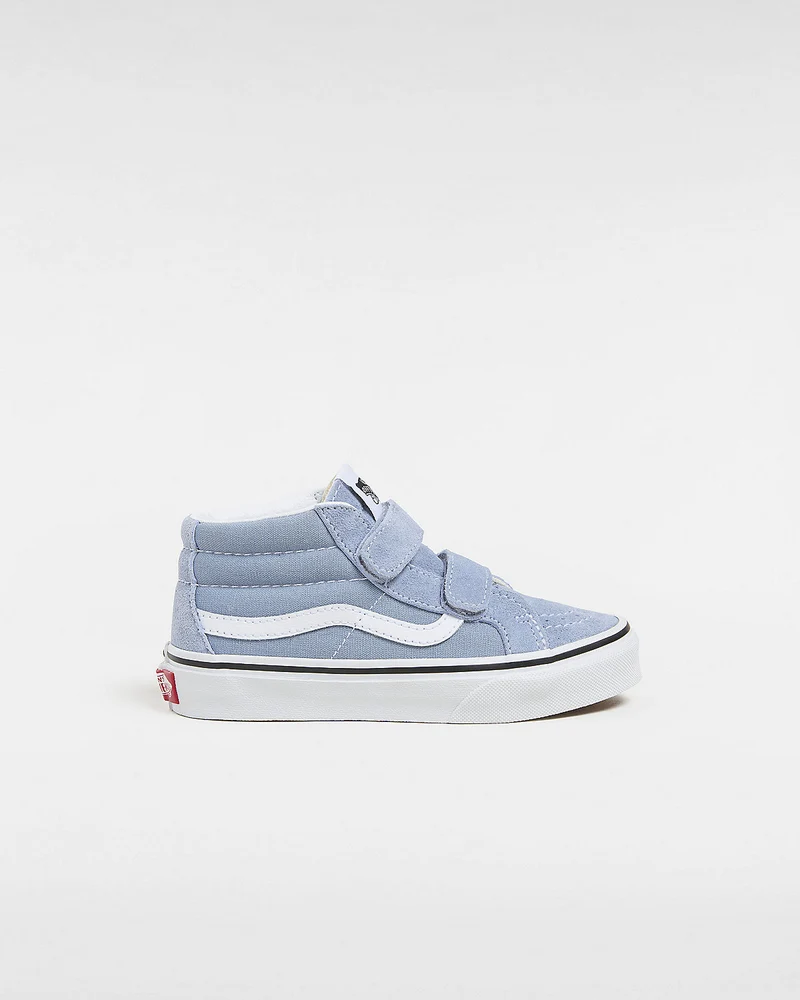 VANS Kinder Sk8-Mid Reissue V Color Theory Trainer – Dusty Blue