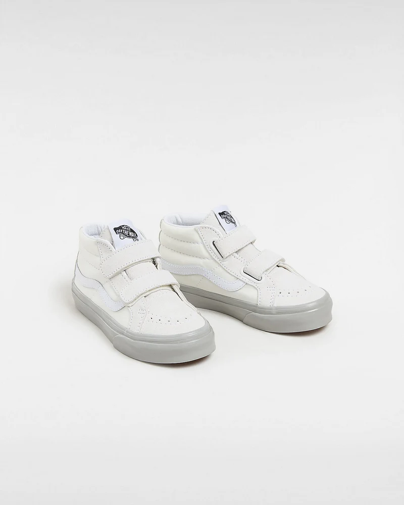 VANS Sk8-Mid Reissue V-Turnschuhe für Kinder – Sidewall Grey