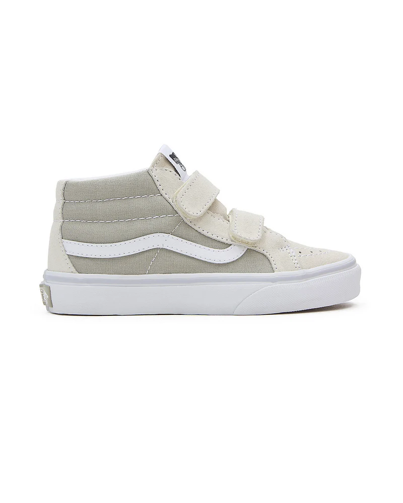 VANS Sk8-Mid Reissue V-Turnschuhe für Kinder – Natural Block True White