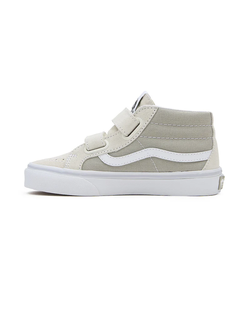 VANS Sk8-Mid Reissue V-Turnschuhe für Kinder – Natural Block True White