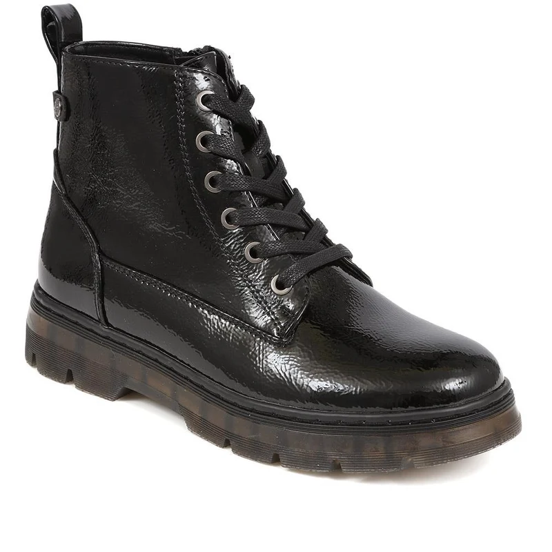 Lace-Up Ankle Boots - WOIL40054 / 326 239