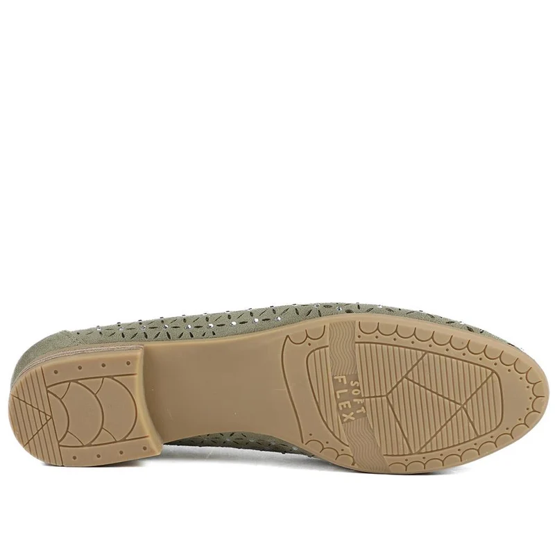 Slip-On Pumps - JANSP39011 / 324 862 - Khaki