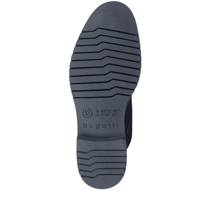 Caj Leather Chukka Boots - BUG38505 / 324 038 - Navy Suede