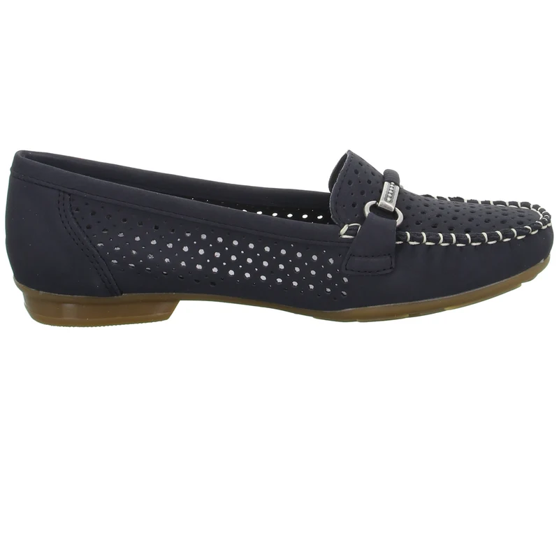 Rieker Slipper/Kletthalbschuh luftdurchlässig (durchbrochenes/geflochtenes Obermaterial)