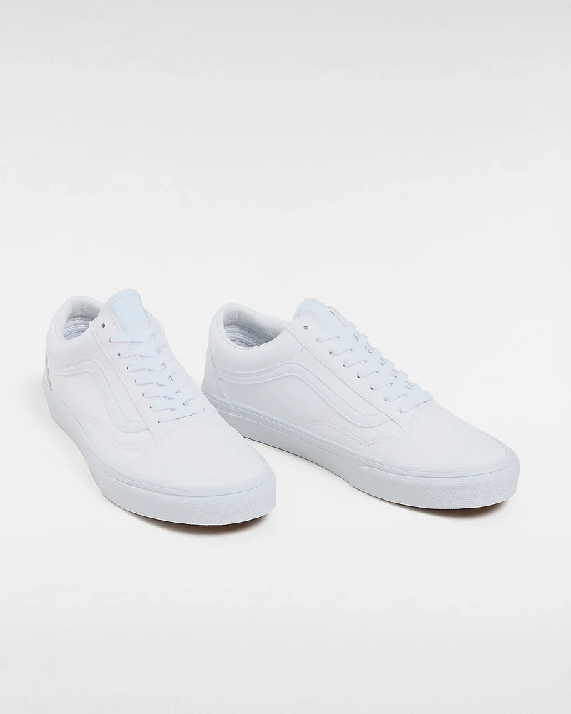 VANS Unisex-Old-Skool-Turnschuhe – Weiß / Weiß