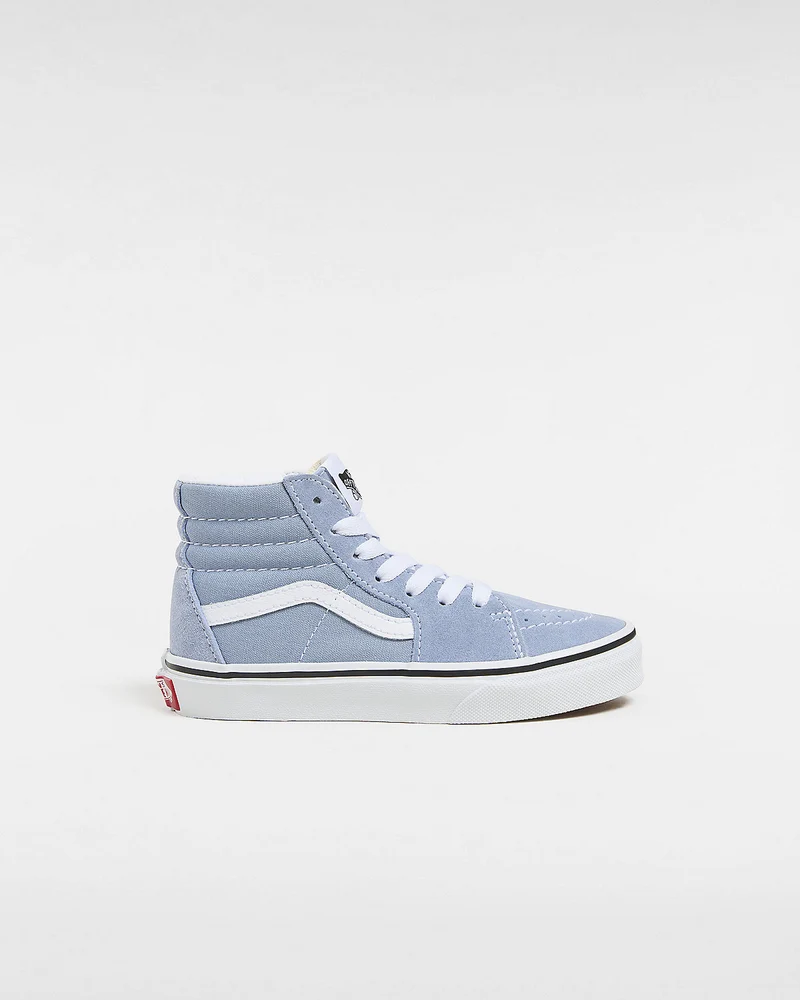 VANS Kinder Sk8-Hi Color Theory Trainer – Dusty Blue
