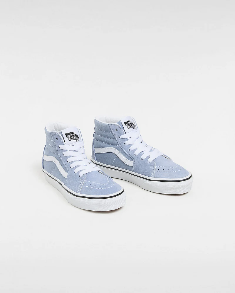 VANS Kinder Sk8-Hi Color Theory Trainer – Dusty Blue
