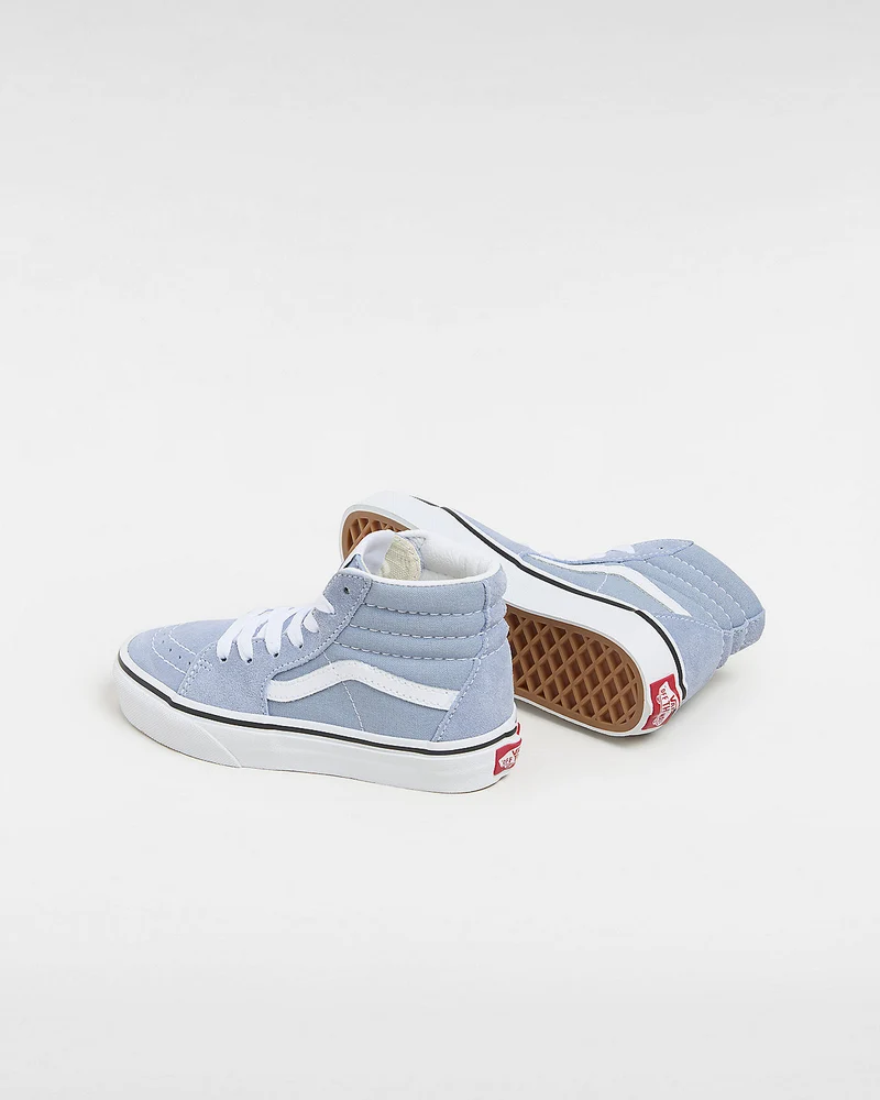 VANS Kinder Sk8-Hi Color Theory Trainer – Dusty Blue