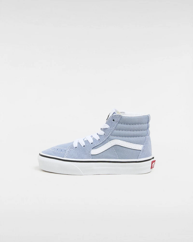 VANS Kinder Sk8-Hi Color Theory Trainer – Dusty Blue