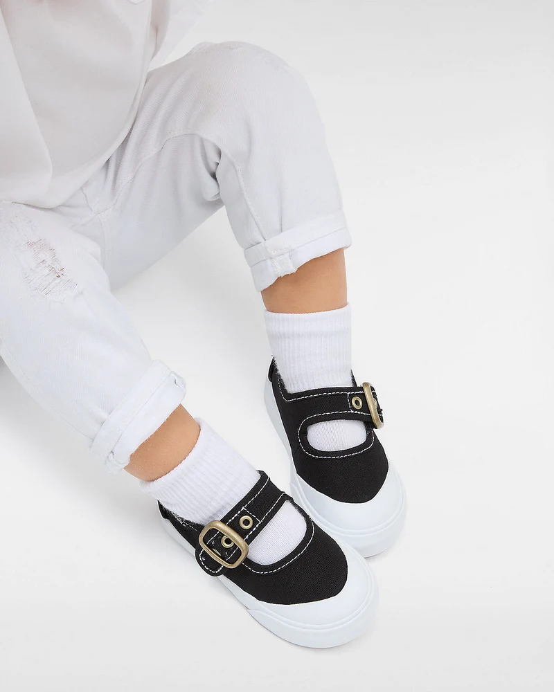 VANS Mary-Jane-Sneaker für Kleinkinder – Schwarz