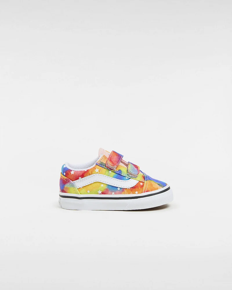 VANS Old Skool V Rainbow Galaxy-Turnschuhe für Kleinkinder