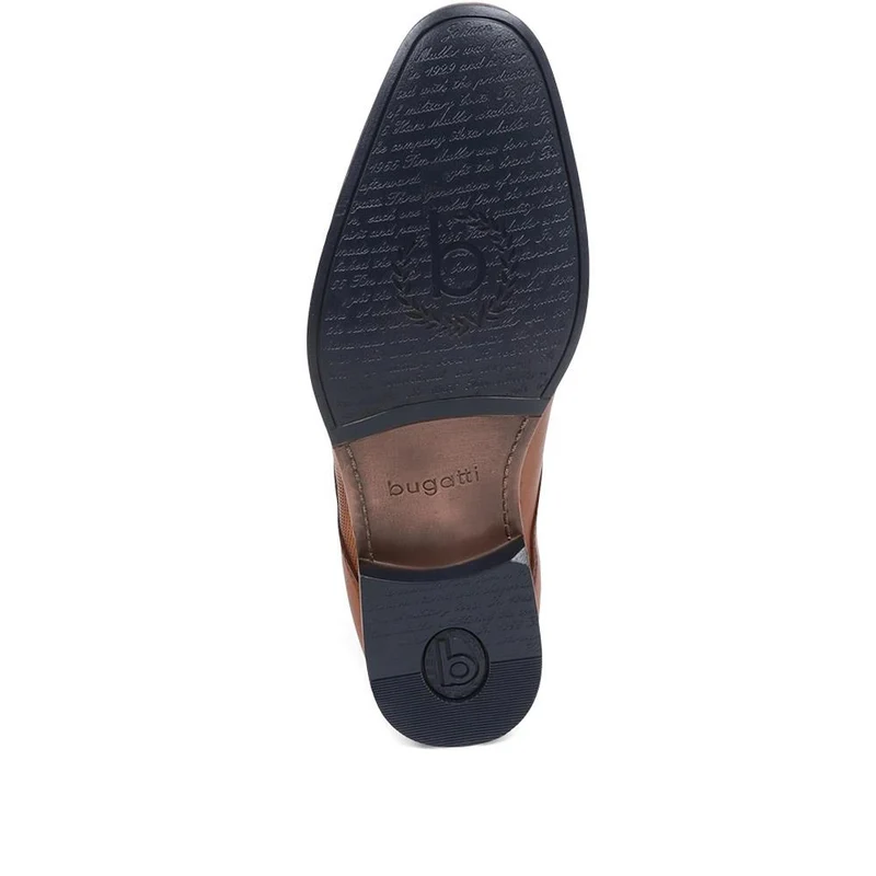 Leather Lace-up Shoes - BUG37504 / 323 233 - Cognac