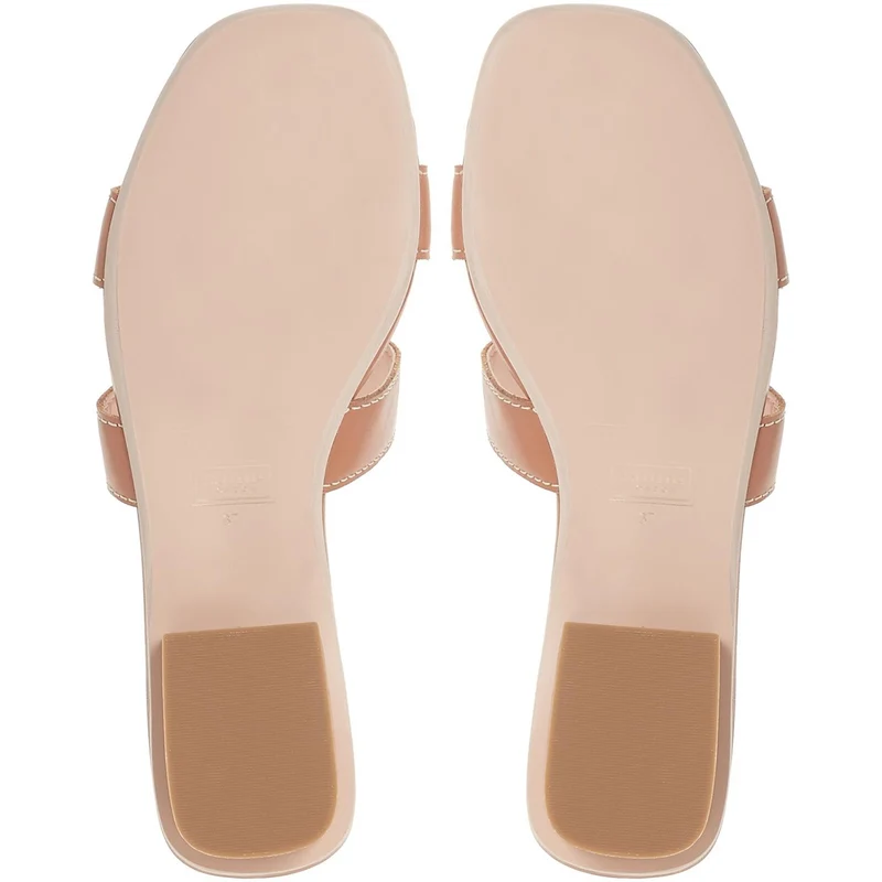 Dune Damen Loupe Sandalen Braun