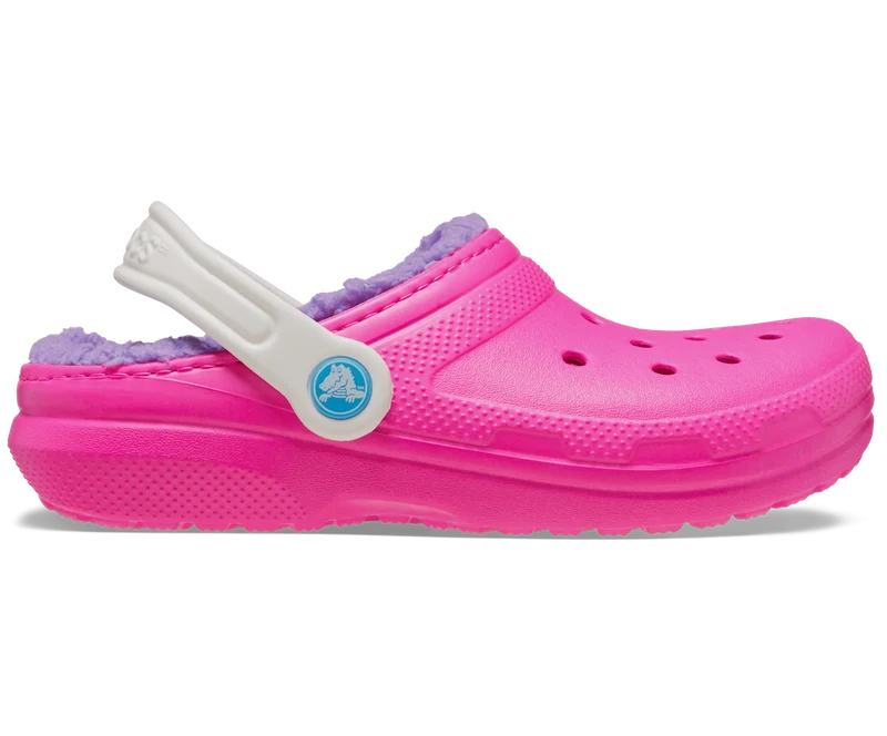 CROCS Kinderklassiker Lined Clog - Pink Crush