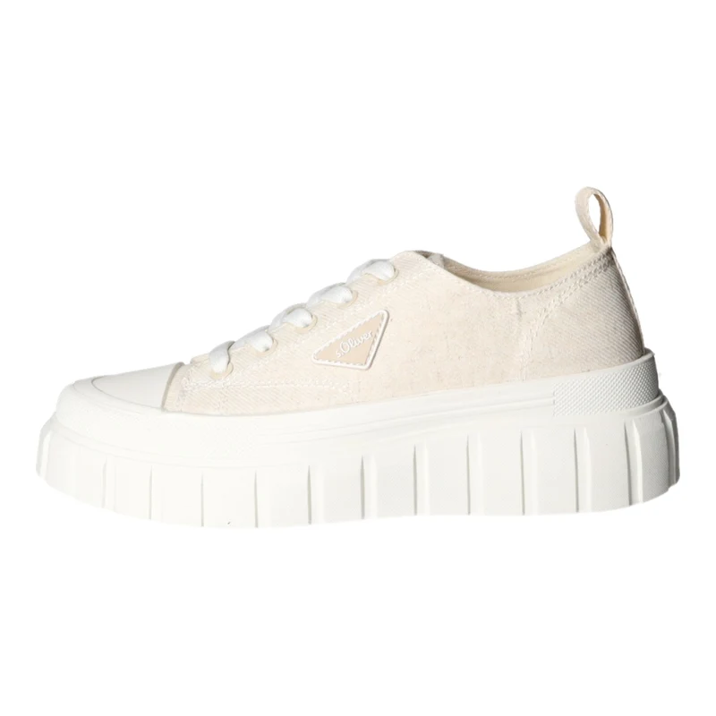 s.Oliver Leinen Schnürhalbschuh