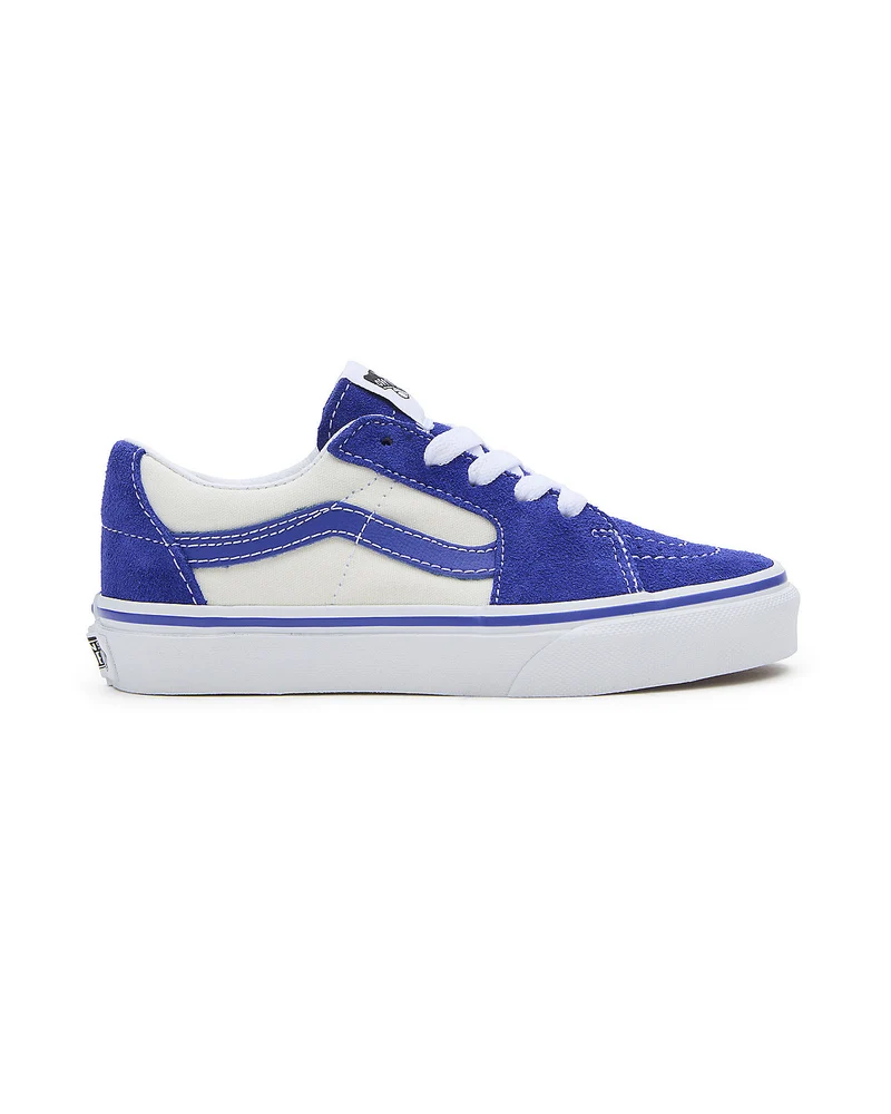 VANS Sk8-Low-Turnschuhe für Kinder – Blau / Marshmallow