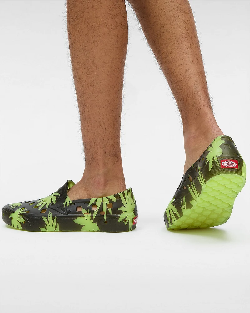 VANS Unisex TRK Slip On Slide – Palm Black